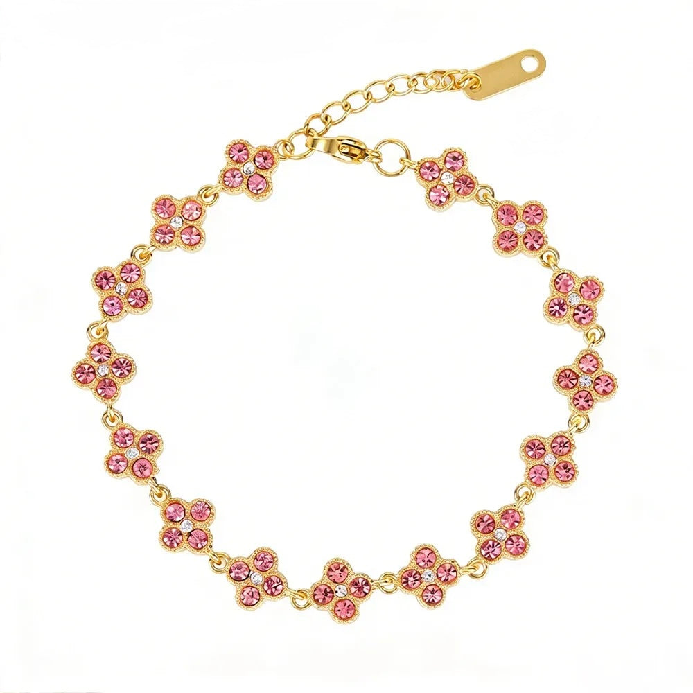 Bracelet flower rose