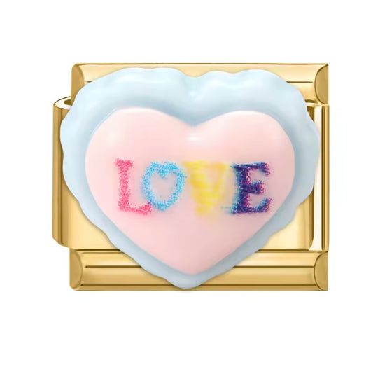 Love bleu et rose