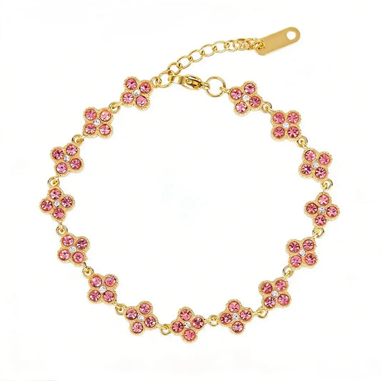 Bracelet flower rose