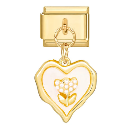 Pendentif blanc