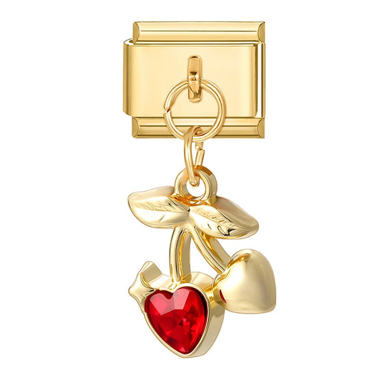 Pendentif cerise