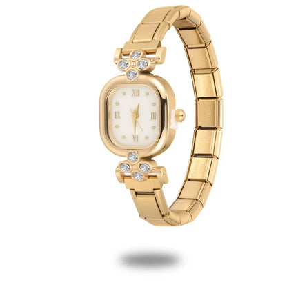 Montre avec strass