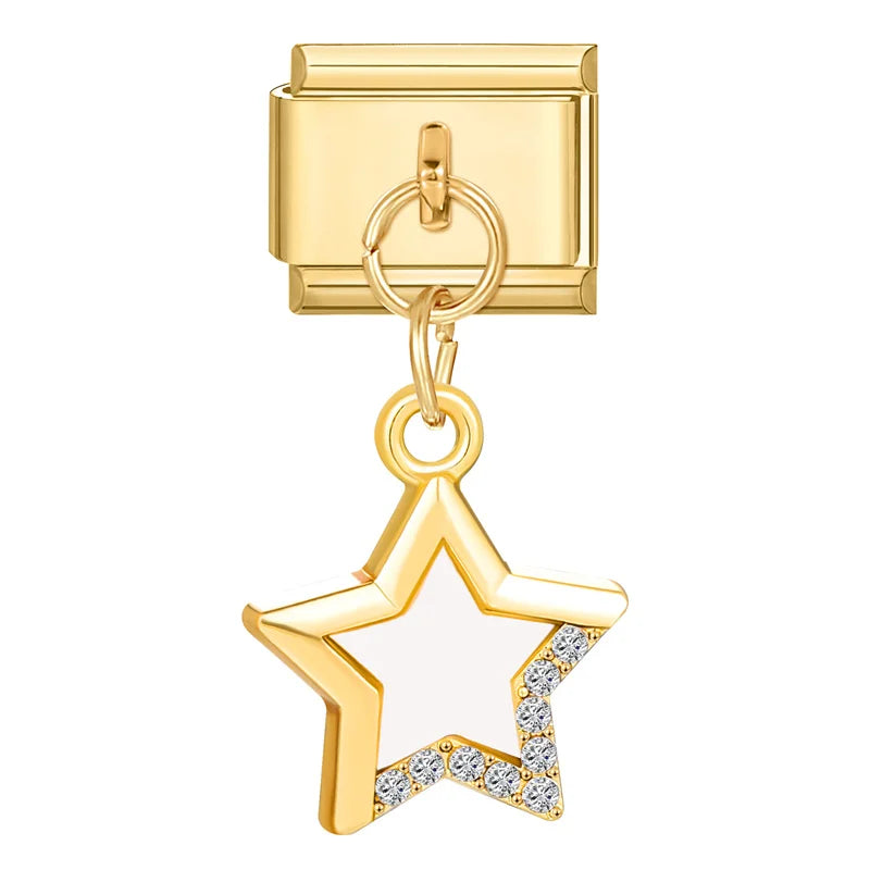 Pendentif blanc