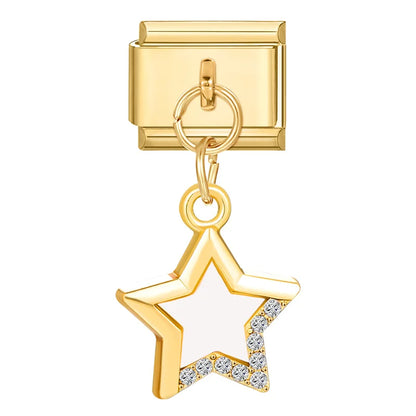 Pendentif blanc