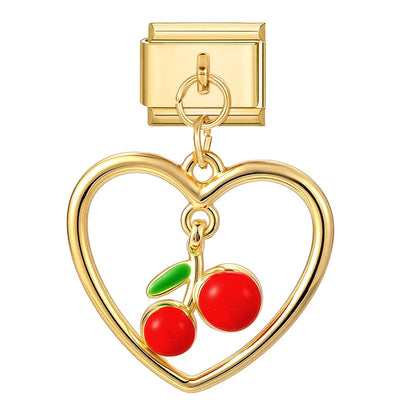Pendentif cerise