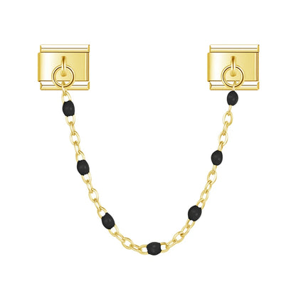 Chaine perles colorées