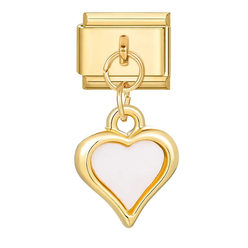 Pendentif blanc