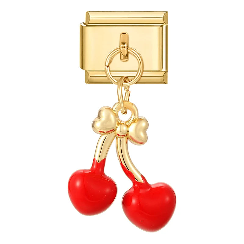 Pendentif cerise