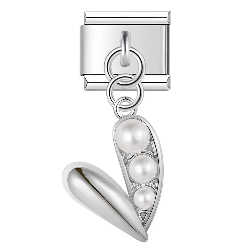 Coeur demi perle