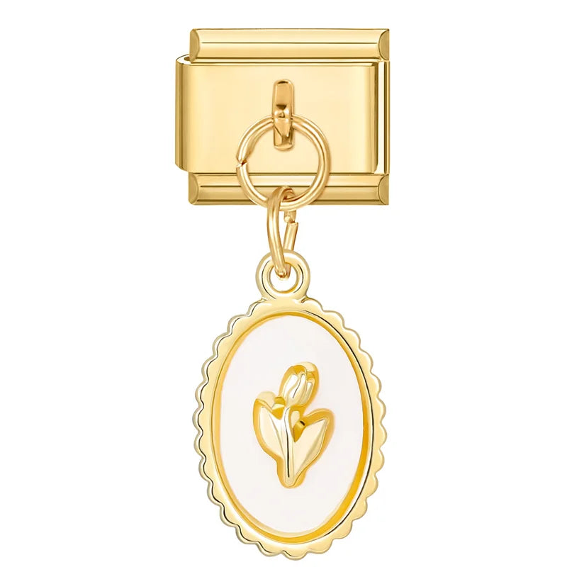 Pendentif blanc