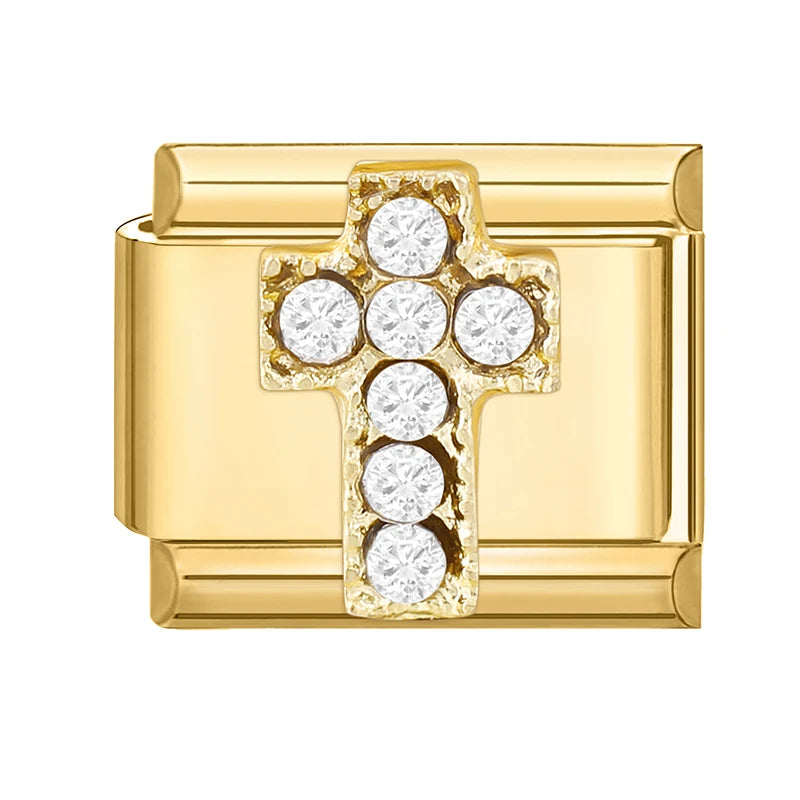 Croix strass
