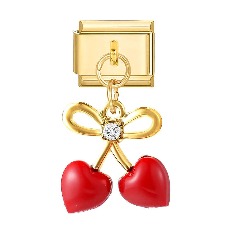 Pendentif cerise
