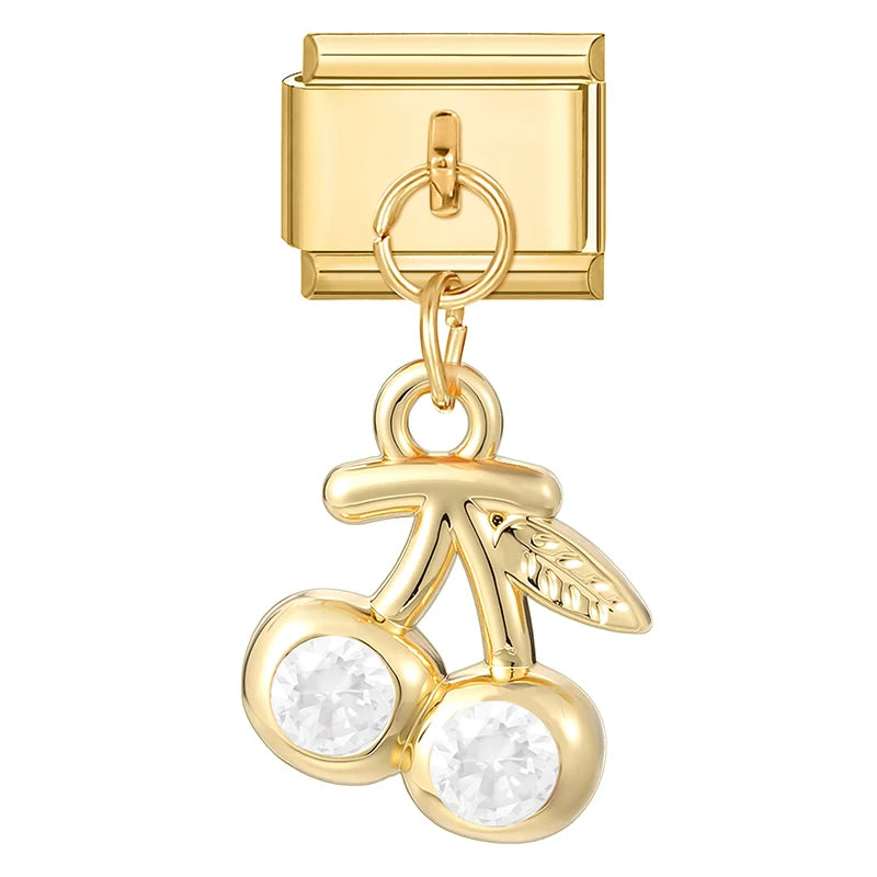 Pendentif cerise