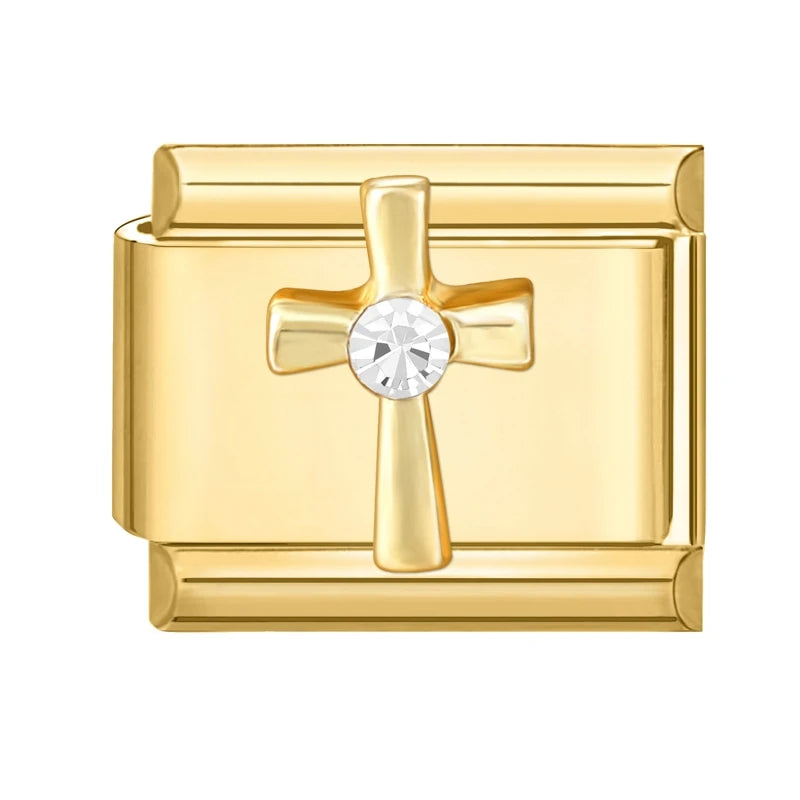 Croix strass