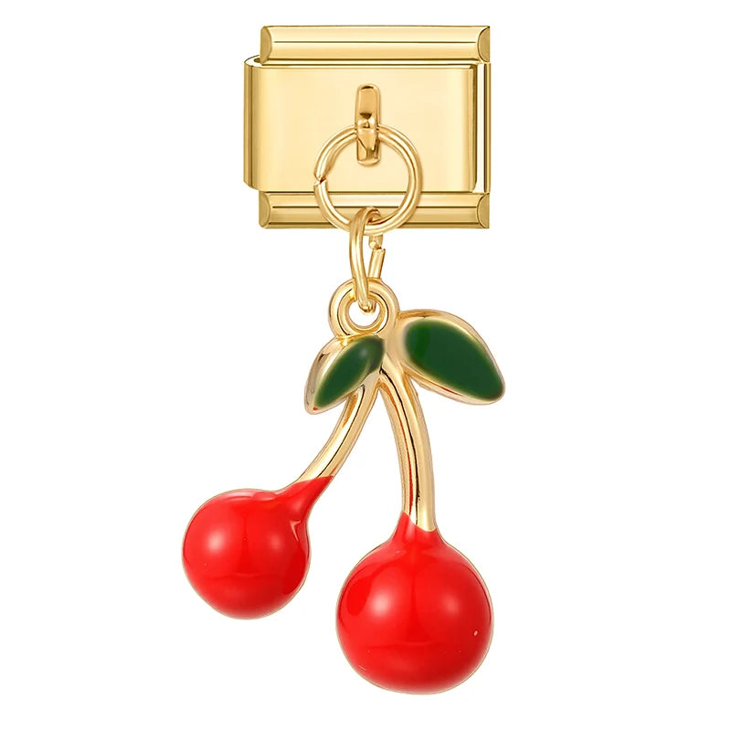 Pendentif cerise