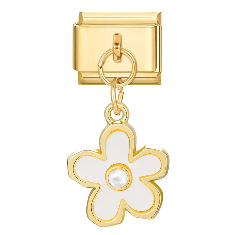 Pendentif blanc